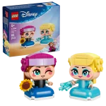 LEGO® ǀ Disney Frozen Mini Anna en Elsa - 2 Frozen Bouwfiguren voor Kinderen Vanaf 5 Jaar - 43284