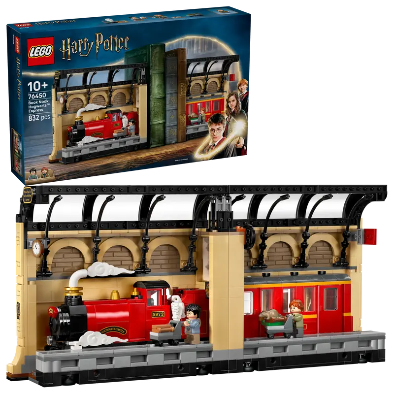 LEGO Zweinstein Express boekensteun 76450 Harry Potter